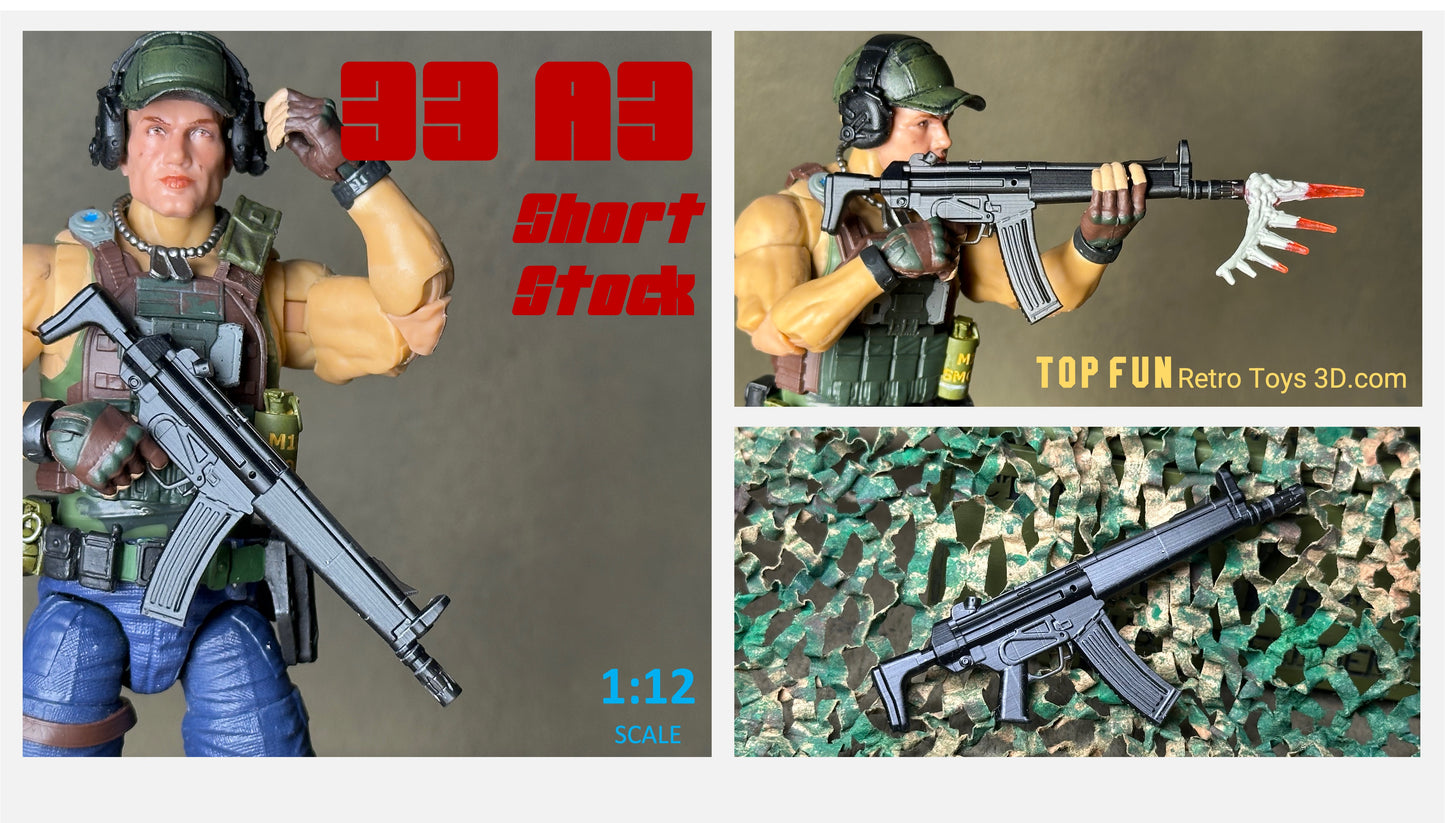 Custom action figure, custom gi joe accessories, 1 : 12 scale, custom toy weapons, custom gi joe guns, custom action figure accessories, personalized action figure, gi joe classified custom accessories, custom gi joe figure, make your own action figure, custom action figure maker, custom made action figure, custom action figures for sale, custom action figures website, gridiron, grid iron, studio, gi joe accessories, custom gi joe guns, grid iron, studio, HK 33, HK53, MP5, g3, snowjob gun, snow viper gun, l