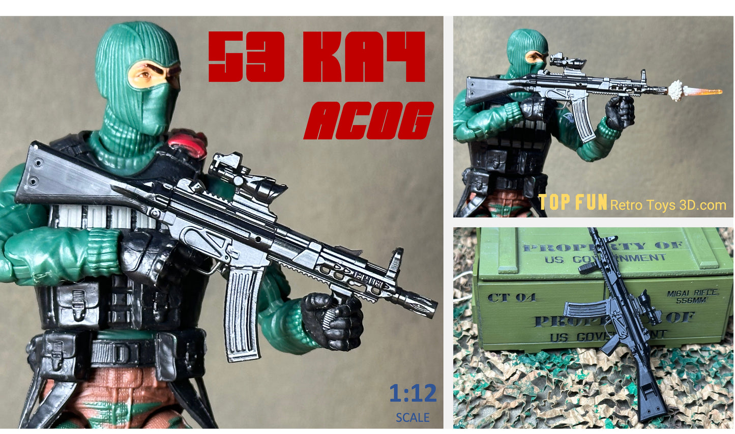 Custom action figure, custom gi joe accessories, 1 : 12 scale, custom toy weapons, custom gi joe guns, custom action figure accessories, personalized action figure, gi joe classified custom accessories, custom gi joe figure, make your own action figure, custom action figure maker, custom made action figure, custom action figures for sale, custom action figures website, gridiron, grid iron, studio, gi joe accessories, custom gi joe guns, grid iron, studio, HK 33, HK53, MP5, g3, snowjob gun, snow viper gun, l