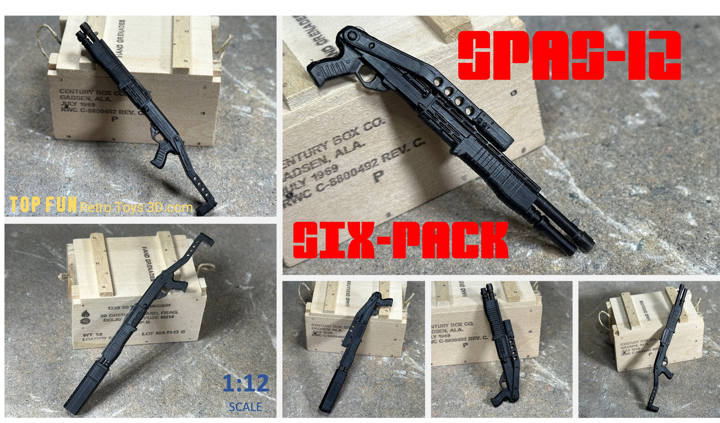 SPAS-12 Shotgun 2.0 1:12 Scale