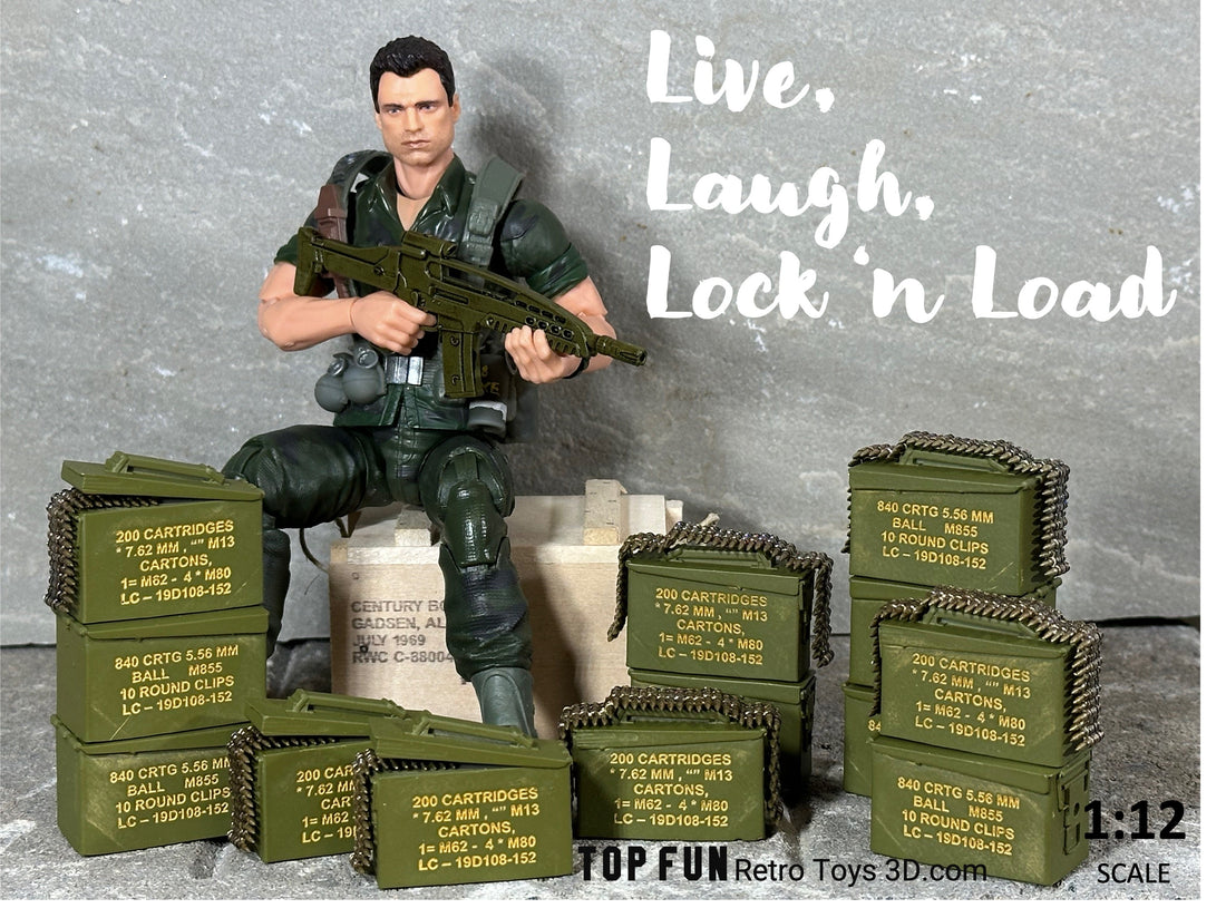 These 1:12 scale ammo