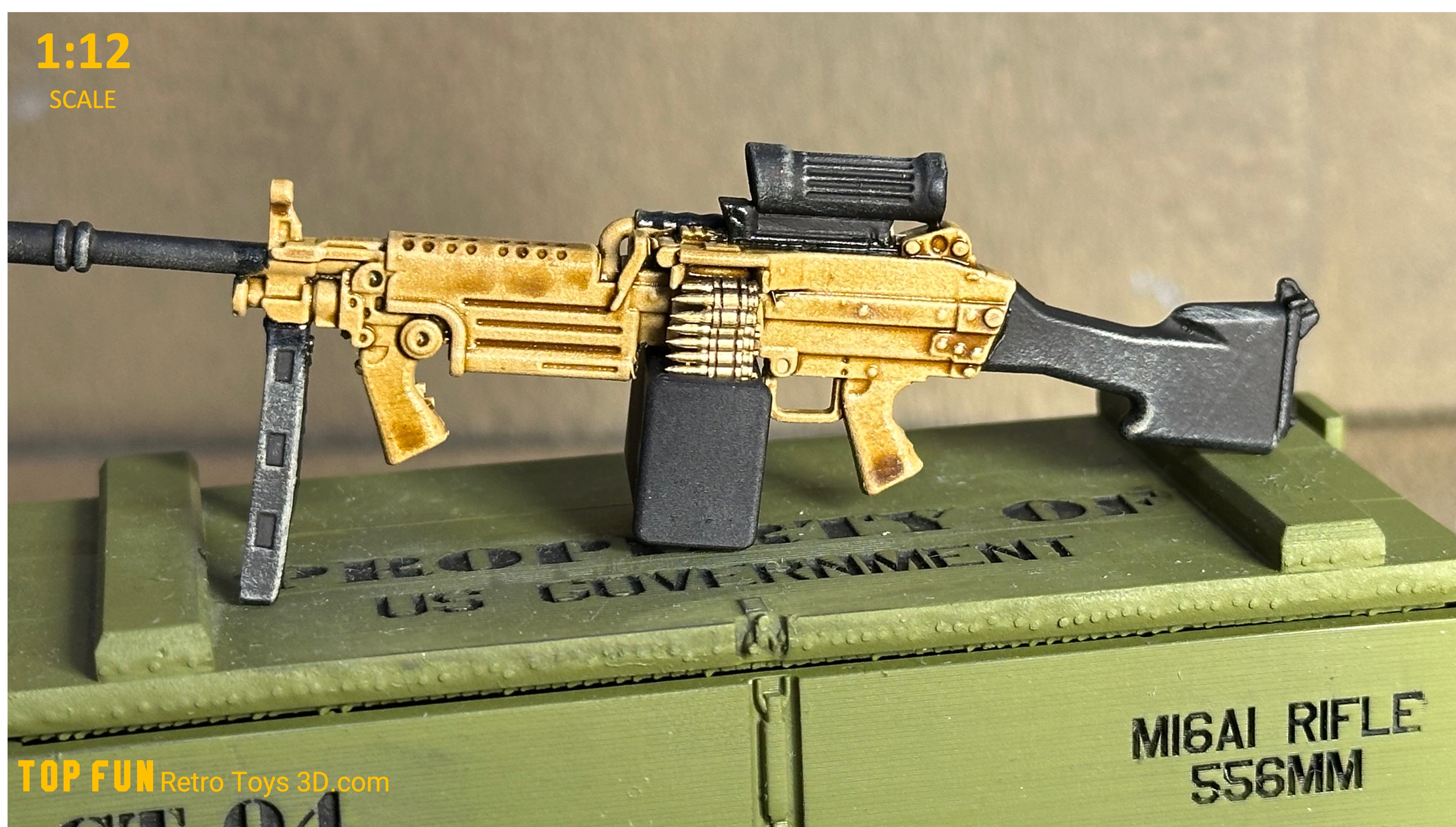 249 SAW 1:12 Scale – Top Fun Retro Toys 3d