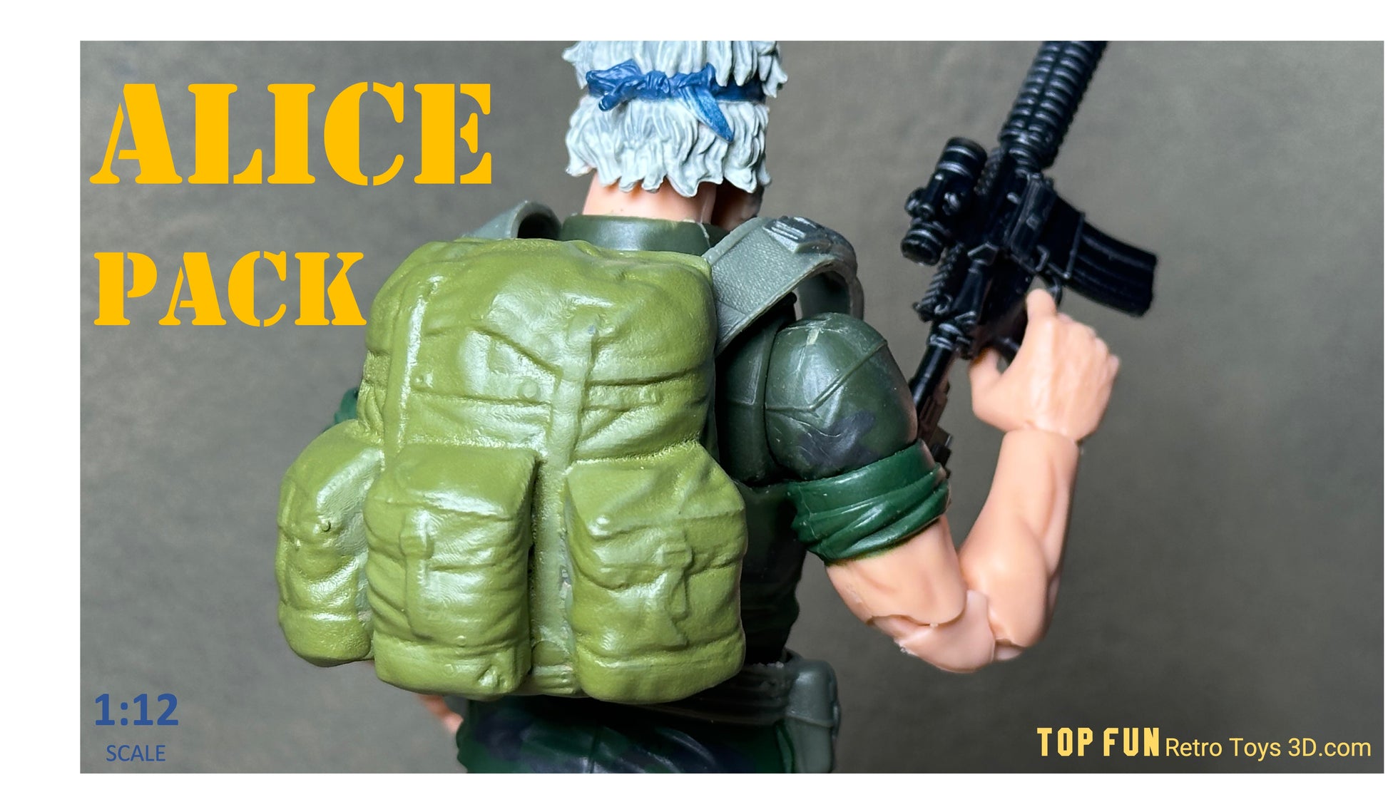 Custom action figure, custom gi joe accessories, 1 : 12 scale, custom toy weapons, custom gi joe guns, custom action figure accessories, personalized action figure, gi joe classified custom accessories, custom gi joe figure, make your own action figure, custom action figure maker, custom made action figure, custom action figures for sale, custom action figures website, gridiron, grid iron, studio, gi joe accessories, custom gi joe guns, grid iron, studio, alice pack, radio, boonie hat 