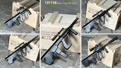 Custom action figure, custom gi joe accessories, 1 : 12 scale, custom toy weapons, custom gi joe guns, custom action figure accessories, personalized action figure, gi joe classified custom accessories, custom gi joe figure, make your own action figure, custom action figure maker, custom made action figure, custom action figures for sale, custom action figures website, gridiron, grid iron, studio, gi joe accessories, custom gi joe guns, grid iron, studio, 
Steyr, AUG, a1, 9MM, A3 STEYR AUG,