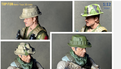 Boonie Hats 1:12 Scale