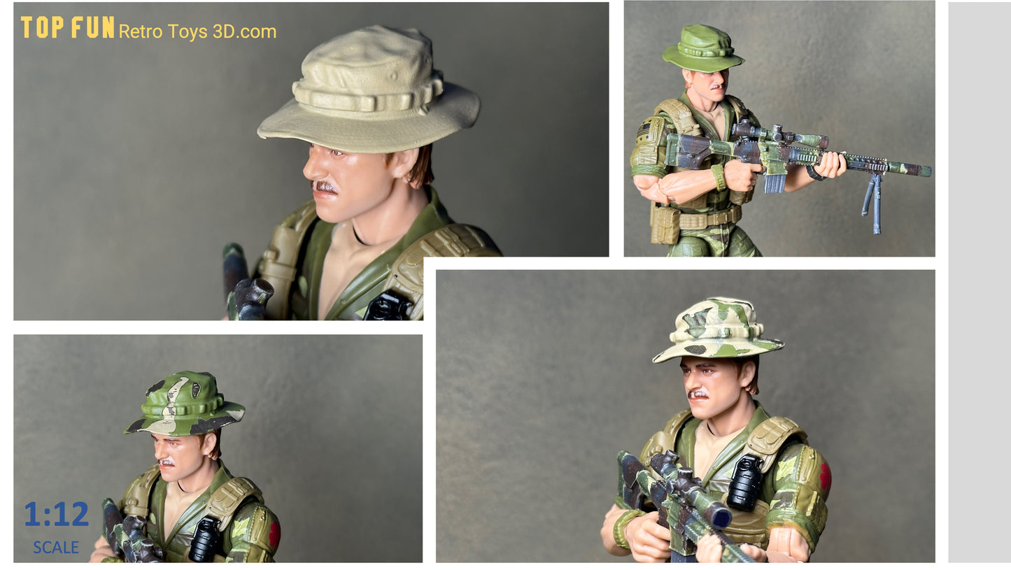 Boonie Hats 1:12 Scale