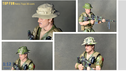 Boonie Hats 1:12 Scale
