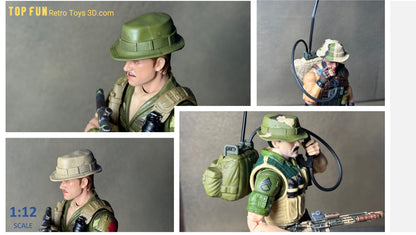 Boonie Hats 1:12 Scale