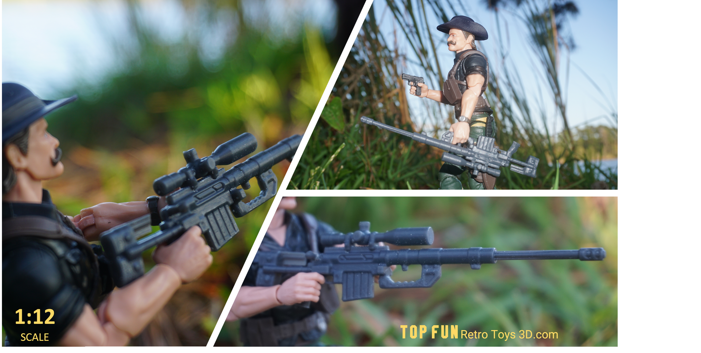 gi Joe classified, gi joe gun, gi joe classified series, valaverse action force, star wars black series, 1:12 scale, Marvel Legends, Gridiron, Gridiron studios, McFarlane, Call of Duty, Mezco, HK MP5, Sig 551, Sig 553, AK-47, AK-74, Cheytac Intervention, FN FAL, AC556, Mini-14, ARAH Spirit Rifle, XMLR 3A , styer aug, FN SCAR, SCAR 17, SCAR 16, SCAR Heavy, sniper rifle, scale sniper rifle, cheytac m200, cheytac intervention