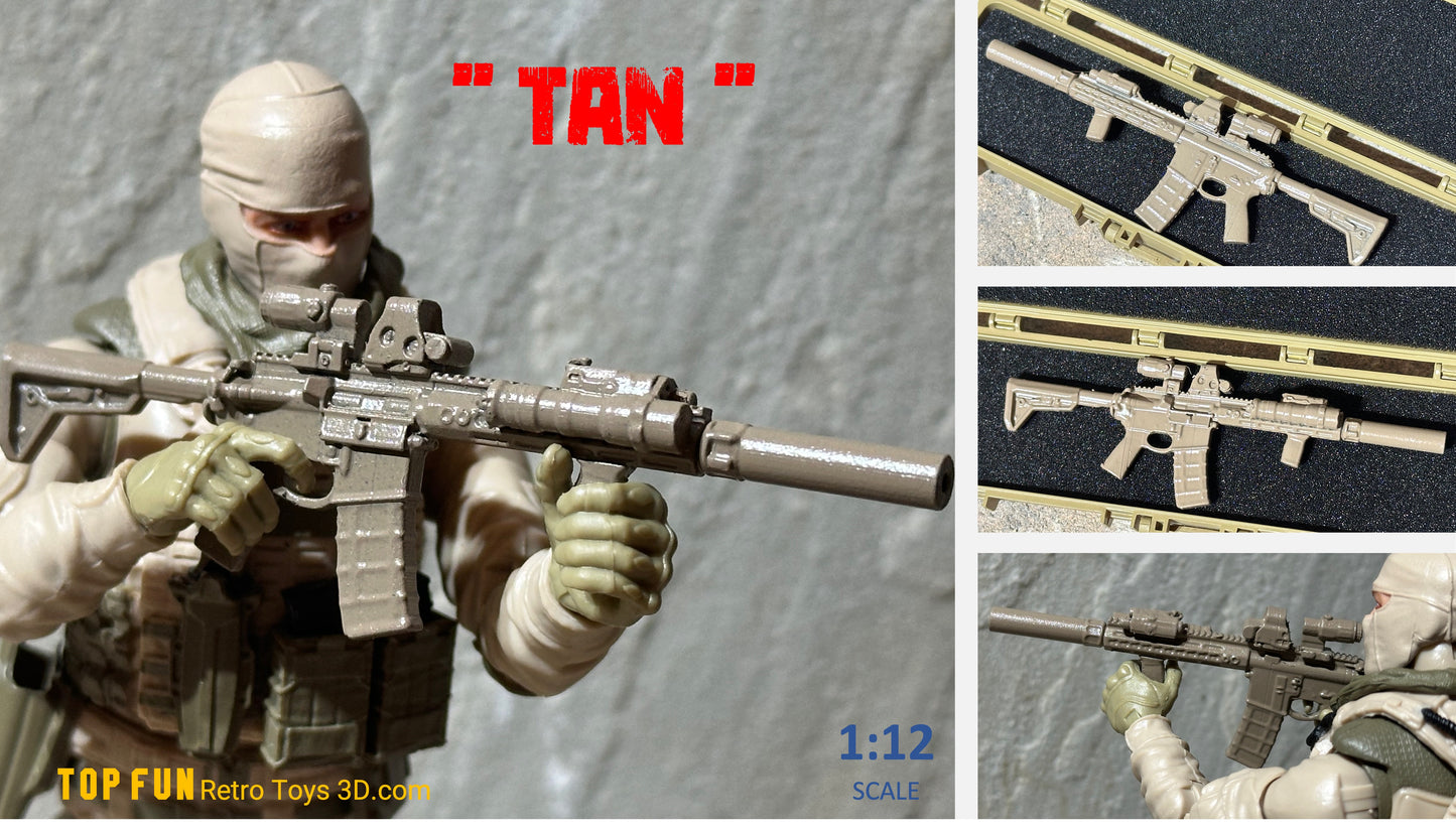 DDM4 MK 18 “Rake” 1:12 Scale