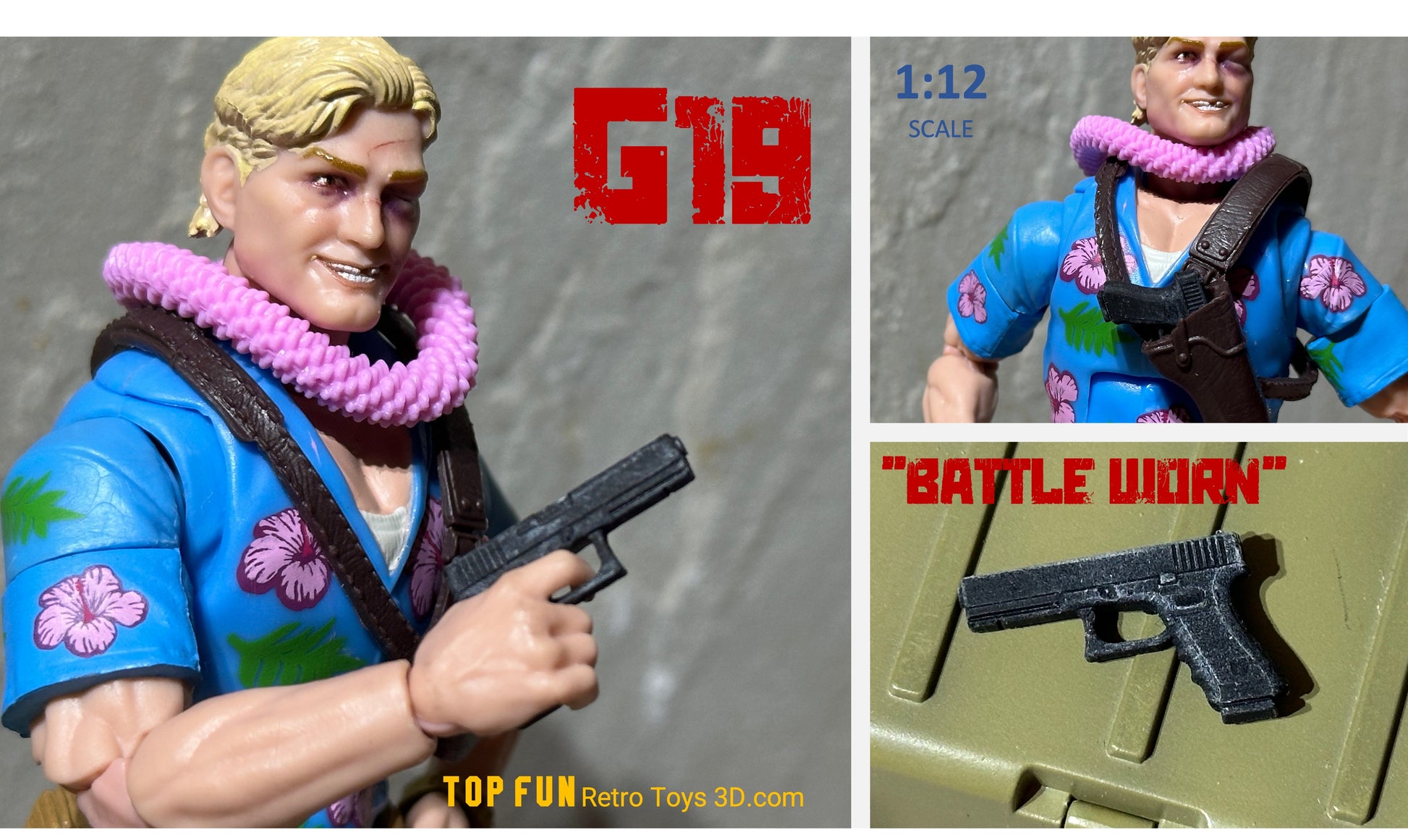 custom gi joe accessories, 1 : 12 scale, custom toy weapons, tactical, action figure, gi Joe, classified, gun, valaverse, action force, 1 : 12, 1:12, 1/12, 1 12, 112, weapon, rifle, pistol Gridiron, studios, Call of Duty, glock, HK, mk 23, usp,sig, pistol, suppress, optic, hand gun, gi joe classified custom accessories