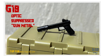 custom gi joe accessories, 1 : 12 scale, custom toy weapons, tactical, action figure, gi Joe, classified, gun, valaverse, action force, 1 : 12, 1:12, 1/12, 1 12, 112, weapon, rifle, pistol Gridiron, studios, Call of Duty, glock, HK, mk 23, usp,sig, pistol, suppress, optic, hand gun, gi joe classified custom accessories