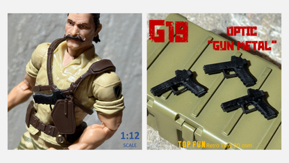 custom gi joe accessories, 1 : 12 scale, custom toy weapons, tactical, action figure, gi Joe, classified, gun, valaverse, action force, 1 : 12, 1:12, 1/12, 1 12, 112, weapon, rifle, pistol Gridiron, studios, Call of Duty, glock, HK, mk 23, usp,sig, pistol, suppress, optic, hand gun, gi joe classified custom accessories