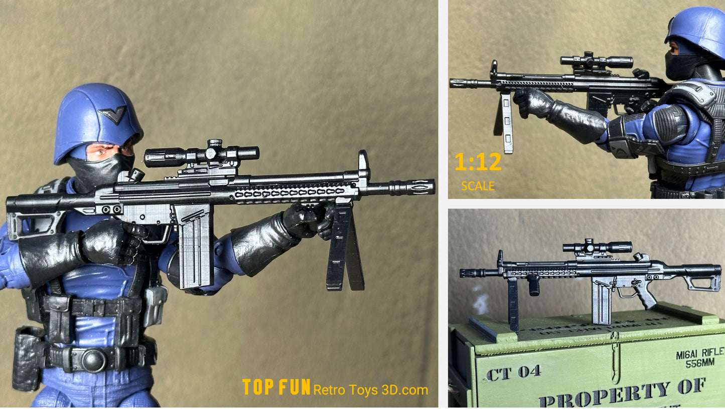 G3 2.0 1:12 Scale Model Rifle Modern