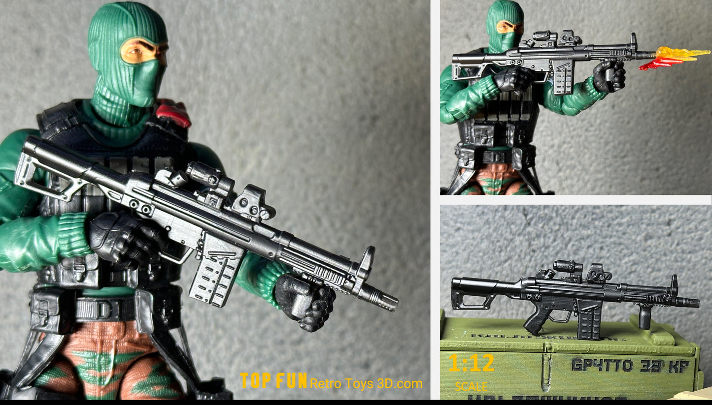G3 2.0 1:12 Scale Model Rifle Modern