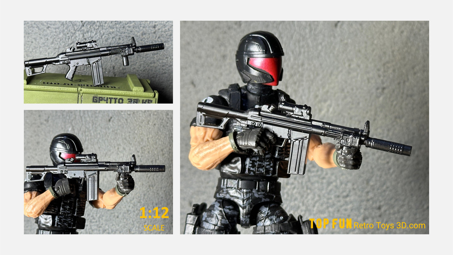 G3 2.0 1:12 Scale Model Rifle Modern