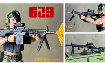 G3 2.0 1:12 Scale Model Rifle Modern