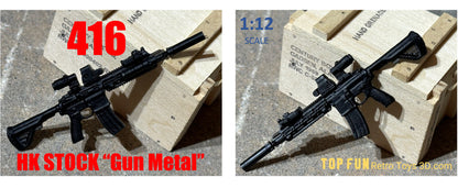 custom gi joe accessories, 1 : 12 scale, custom toy weapons, custom, action figure, gi Joe, classified, gun, valaverse, action force, 1 : 12, 1:12, 1/12, 1 12, 112, weapon, rifle, pistol Gridiron, studios, Call of Duty, HK, gi joe classified custom accessories, 416, m27, iar, navy seal, rifle