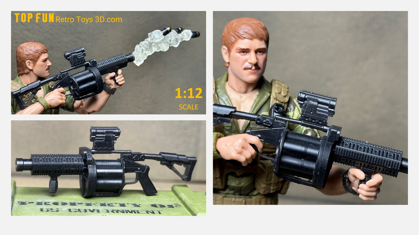 40mm Multi Grenade Launchers 1:12 Scale
