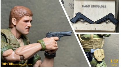 M9 Pistols 1:12 Scale