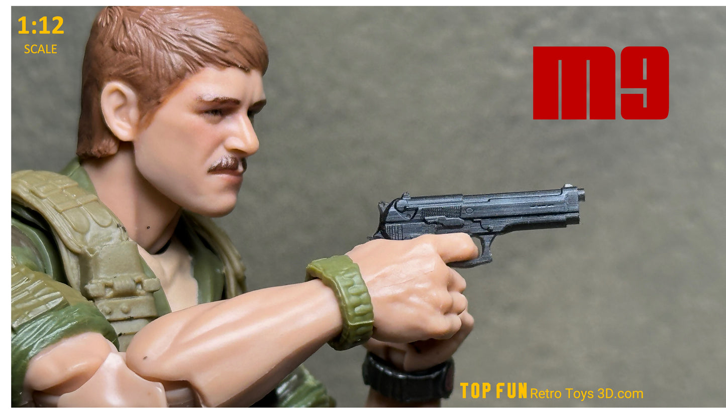 M9 Pistols 1:12 Scale