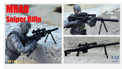 MRAD Sniper Rifle 1:12 Scale