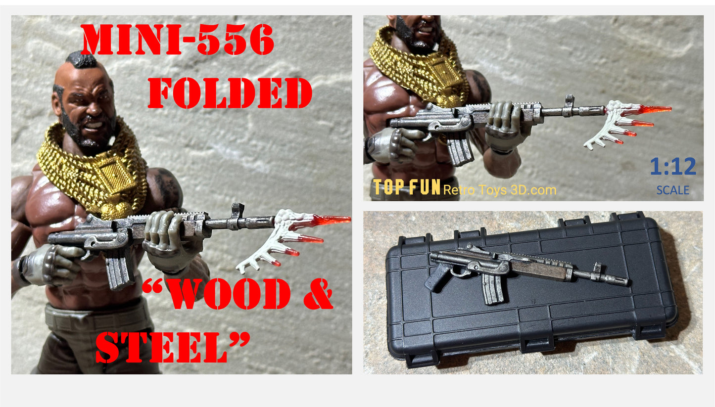 Mini-556 "Wood & Steel" 1:12 Scale