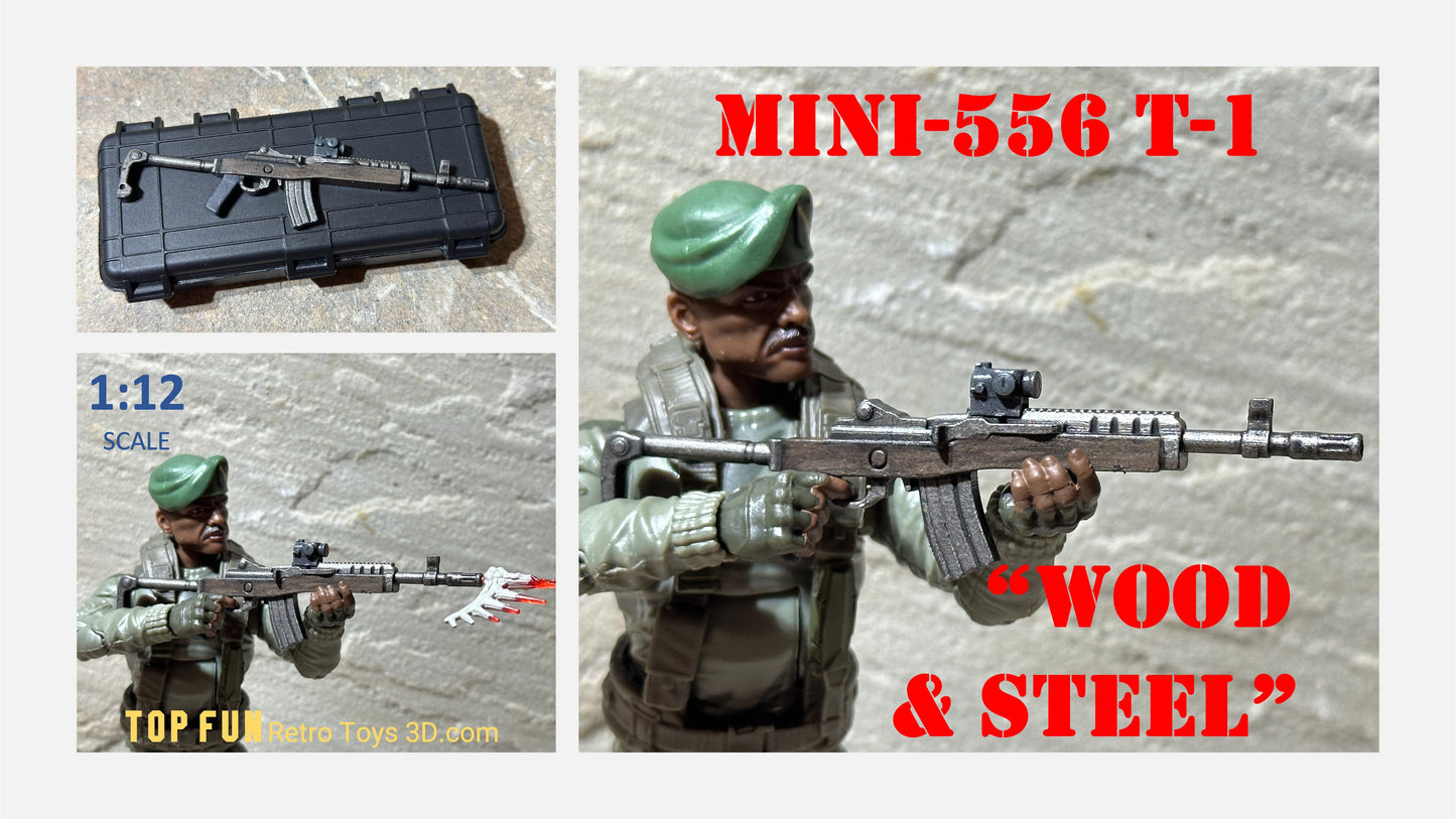 Mini-556 "Wood & Steel" 1:12 Scale