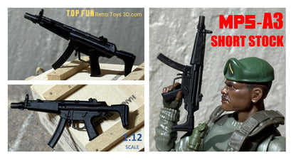 MP5 SMG 1:12 Scale