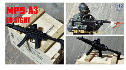 MP5 SMG 1:12 Scale