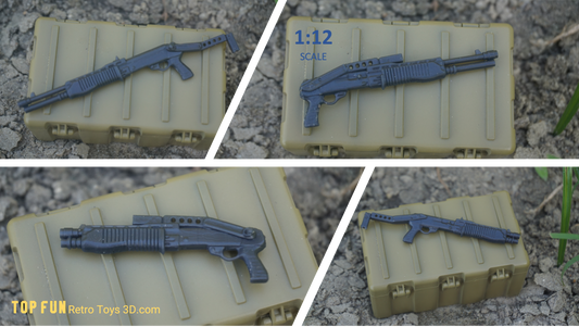 SPAS 12, SPAS-12, SPAS shotgun, Jurassic park shotgun, gi Joe classified, gi joe gun, gi joe classified series, valaverse action force, star wars black series, 1:12 scale, Marvel Legends, Gridiron, Gridiron studios, McFarlane, Call of Duty, Mezco, HK MP5, Sig 551, Sig 553, AK-47, AK-74, Cheytac Intervention, FN FAL, AC556, Mini-14, ARAH Spirit Rifle, XMLR 3A , styer aug, FN SCAR, SCAR 17, SCAR 16, SCAR Heavy