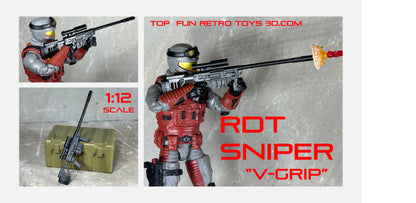 gi joe classified custom accessories, custom gi joe accessories, 1 : 12 scale, custom toy weapons, custom, action figure, gi Joe, classified, gun, valaverse, action force, 1 : 12, 1:12, 1/12, 1 12, 112, weapon, rifle, cobra, viper, viper rifle, classic, arah, destro, mars industries