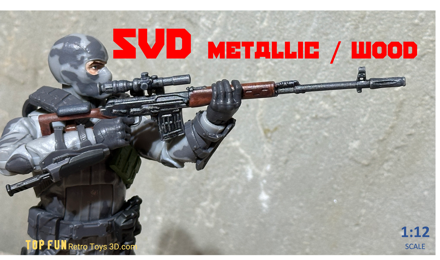 custom, action figure, gi Joe, classified, gun, series, valaverse, action force, 1:12, 1:12 scale, 1/12, 1/12 scale, weapon, rifle, Marvel Legends, Gridiron, studios, hartless, Call of Duty, sniper, SVD, Dragonov, dragunov, Russian, cobra, troop, trooper, oktober, October, guard, fire fly, assassin, Russian, psl