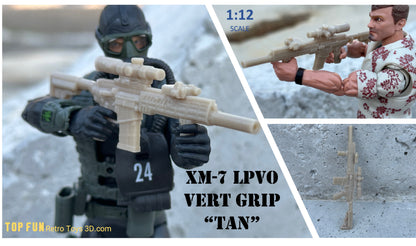 gi, joe, rifle, gun, gi Joe classified, series, valaverse,  1:12, 1:12 scale, 1/12, 1/12 scale, weapon, rifle, gun,  Gridiron, Gridiron studios, Call of Duty, 416, hk, m27, IAR, lpvo, eotech, g33, eotech, vudu, sig, spear, mcx, xm, 7, xm7, xm-7