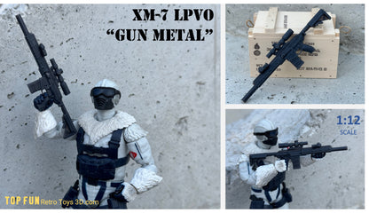 gi, joe, rifle, gun, gi Joe classified, series, valaverse,  1:12, 1:12 scale, 1/12, 1/12 scale, weapon, rifle, gun,  Gridiron, Gridiron studios, Call of Duty, 416, hk, m27, IAR, lpvo, eotech, g33, eotech, vudu, sig, spear, mcx, xm, 7, xm7, xm-7